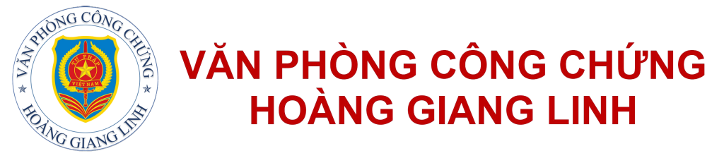 Văn phòng công chứng Hoàng Giang Linh
