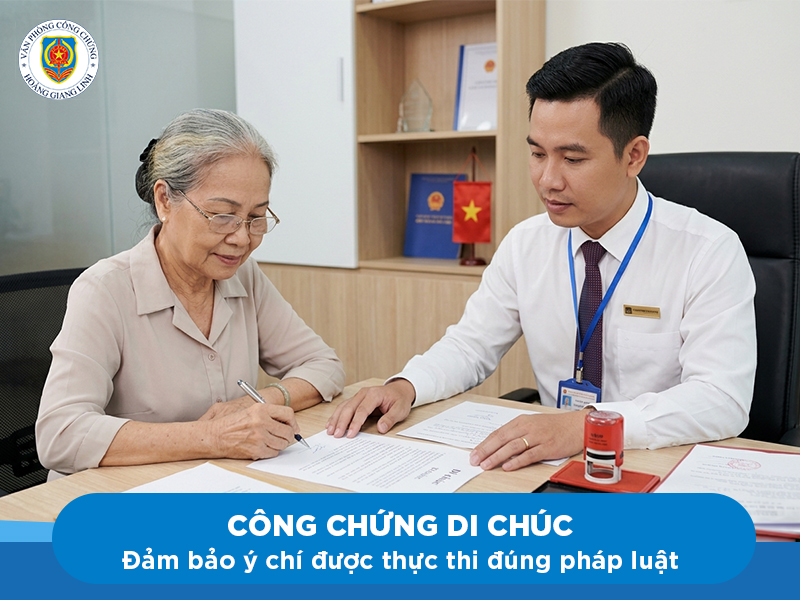 Công chứng di chúc, thừa kế nhà đất