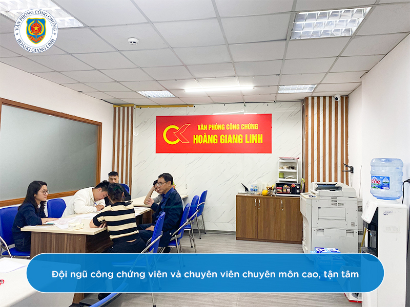 Địa chỉ công chứng uy tín tại Hà Nội
