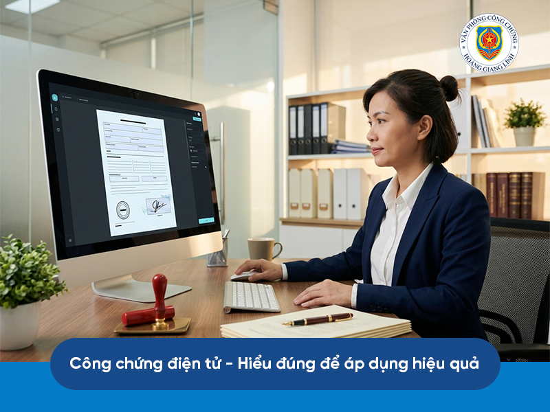 Công chứng điện tử