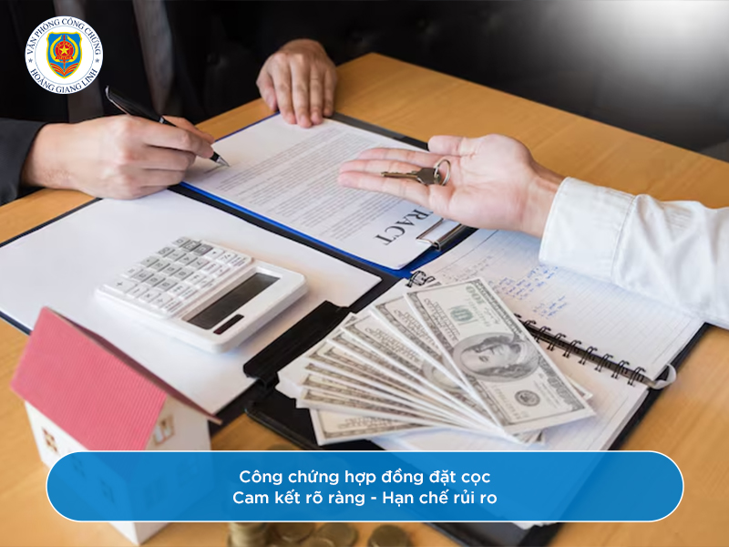 Công chứng hợp đồng đặt cọc