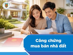 Công chứng mua bán nhà đất