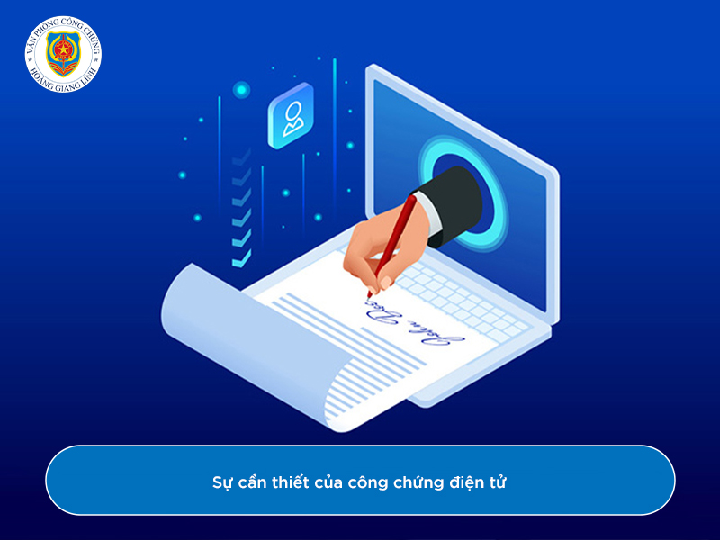 Hoàng Giang Linh chính thức triển khai công chứng điện tử tại Hà Nội