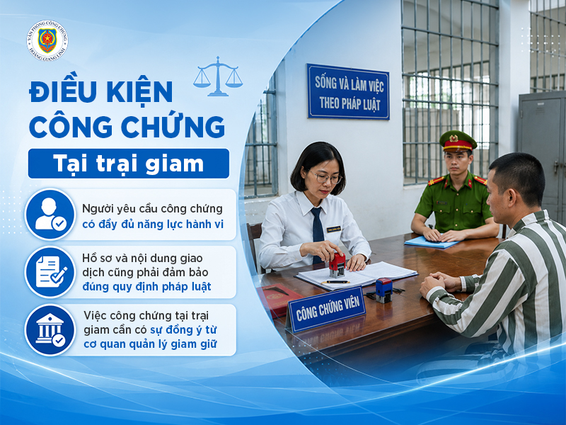 công chứng trong trại giam