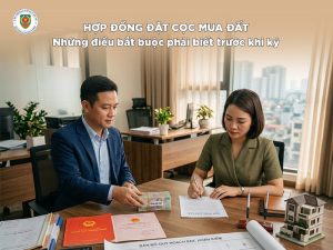 Hợp đồng đặt cọc mua đất