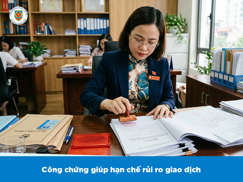 Hợp đồng đặt cọc mua đất có bắt buộc công chứng không?