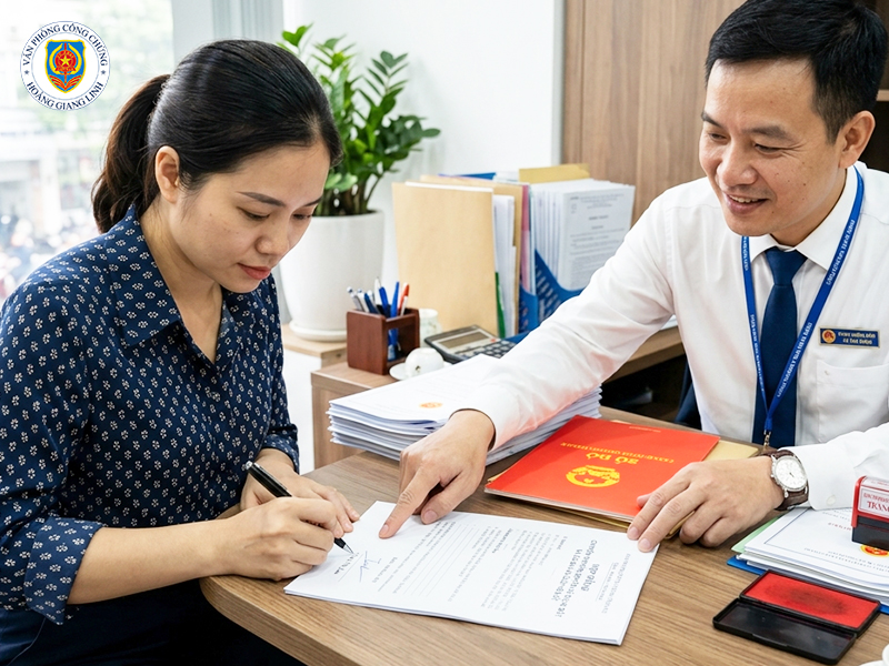 Toàn bộ quy trình sang tên sổ đỏ diễn ra như thế nào?