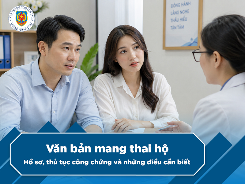 văn bản mang thai hộ