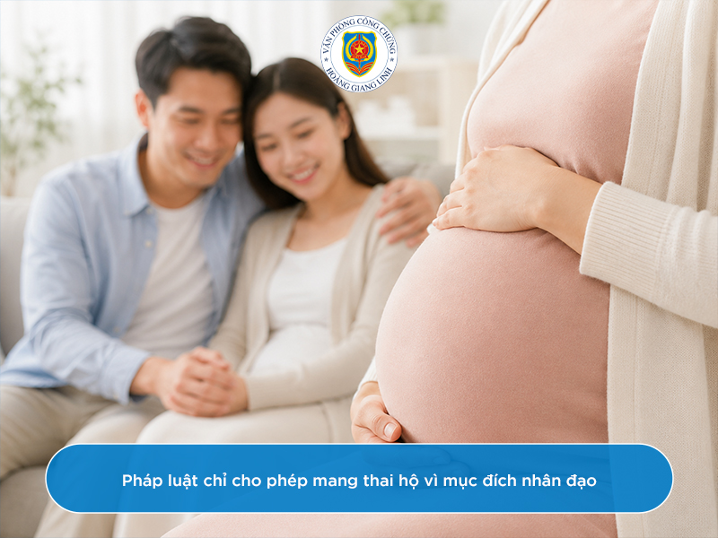 Công chứng văn bản thỏa thuận mang thai hộ