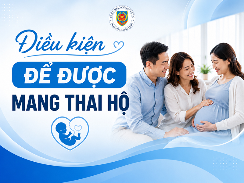 Công chứng văn bản thỏa thuận mang thai hộ