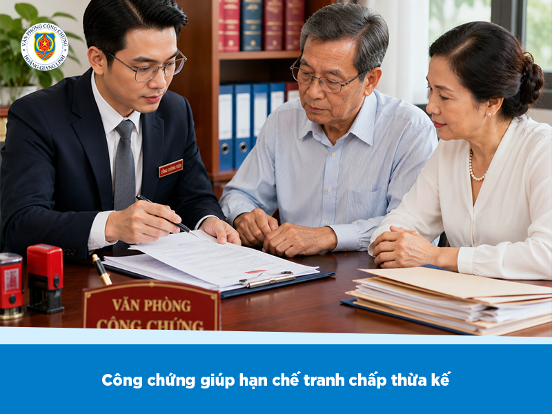 Vì sao nên công chứng di chúc thừa kế?