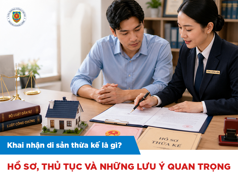 Khai nhận di sản thừa kế