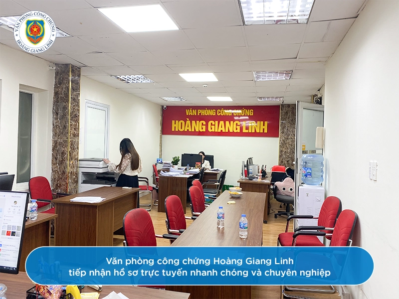Hoàng Giang Linh công chứng online