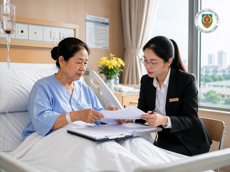 Đảm bảo người yêu cầu công chứng có đầy đủ năng lực hành vi dân sự