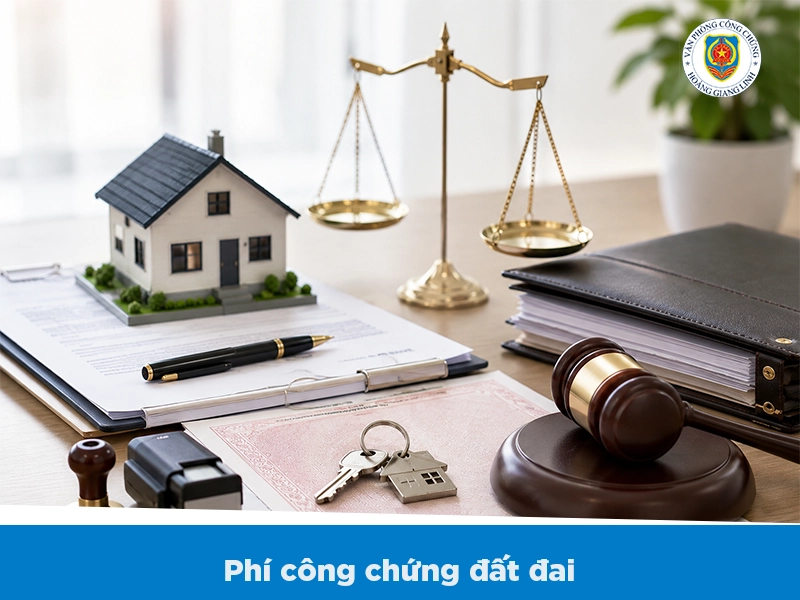 công chứng đất đai