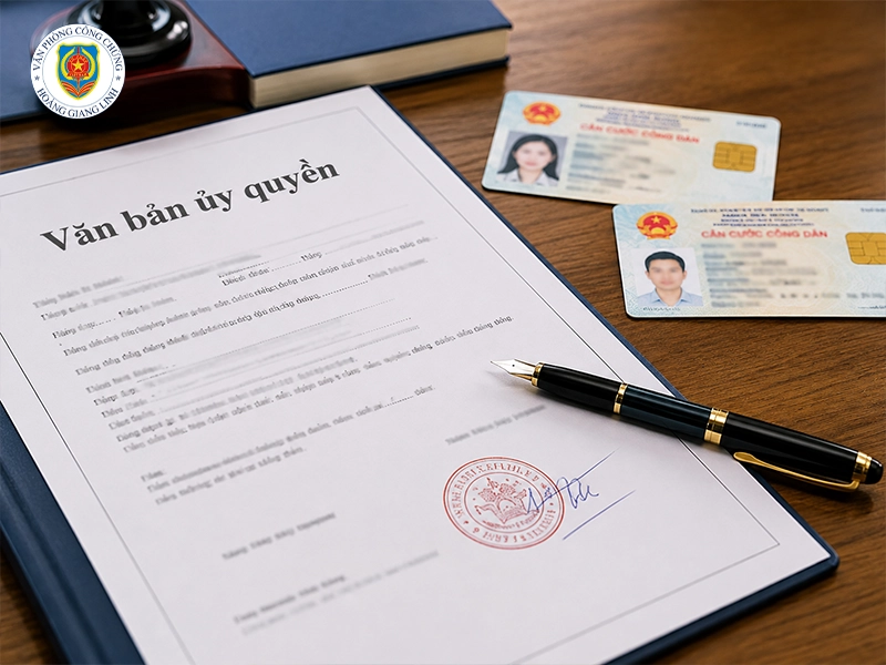 Khi nào nên công chứng giấy ủy quyền?
