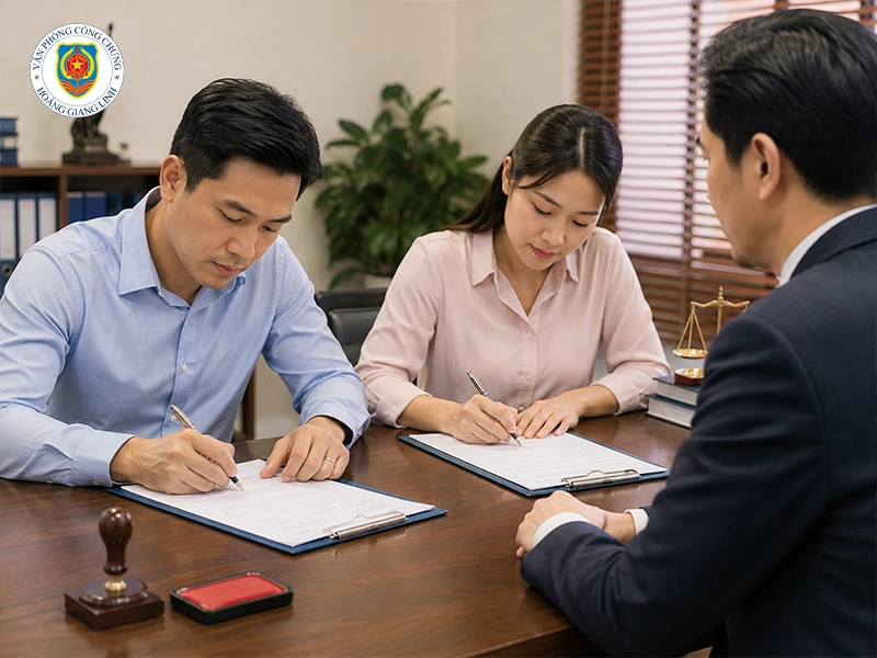 Quy trình công chứng giấy ủy quyền hiện nay