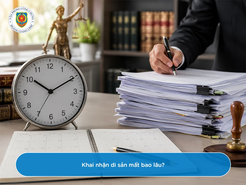 Thủ tục khai nhận di sản thừa kế
